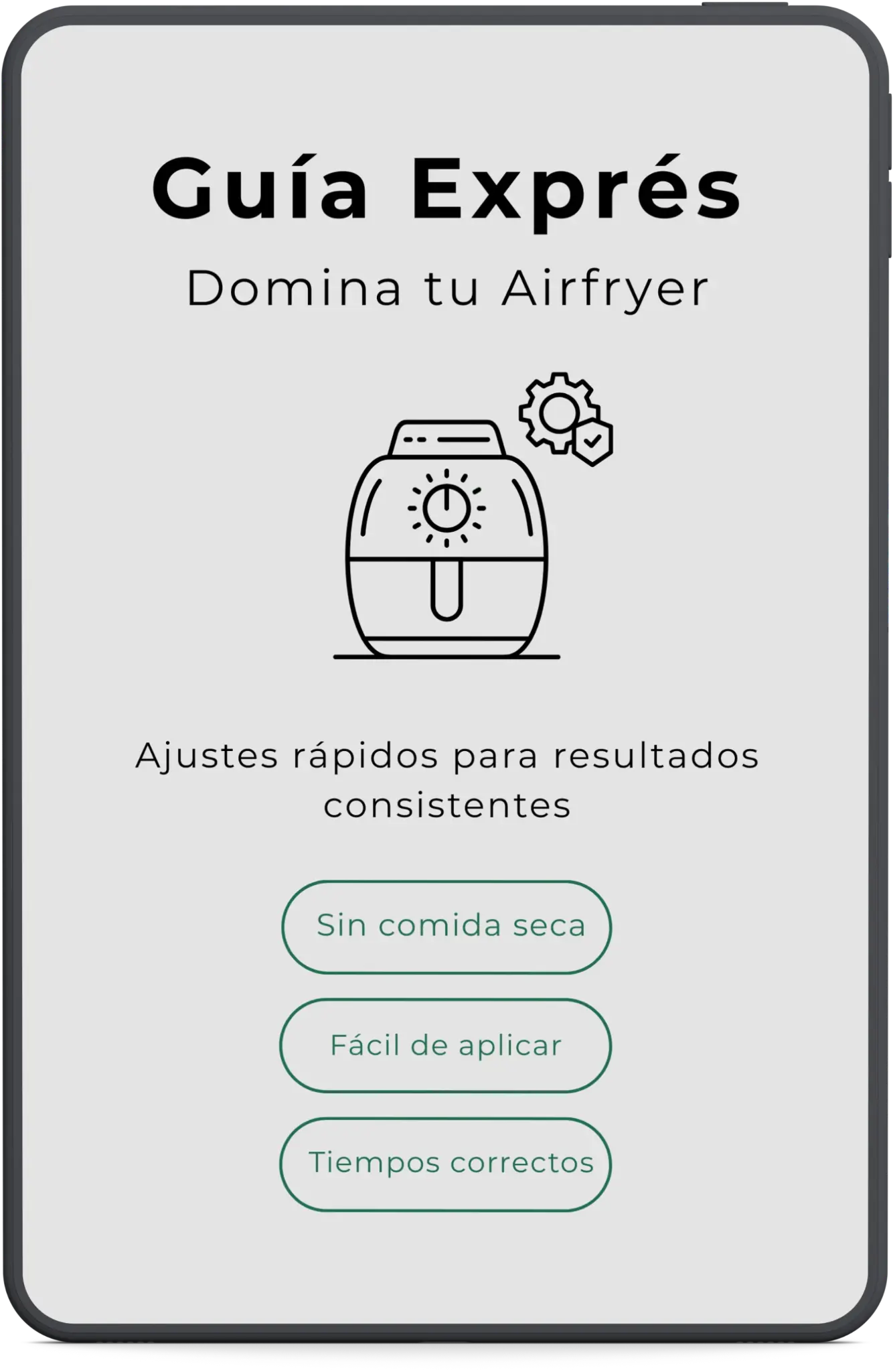 Guía Exprés - Domina tu Airfryer