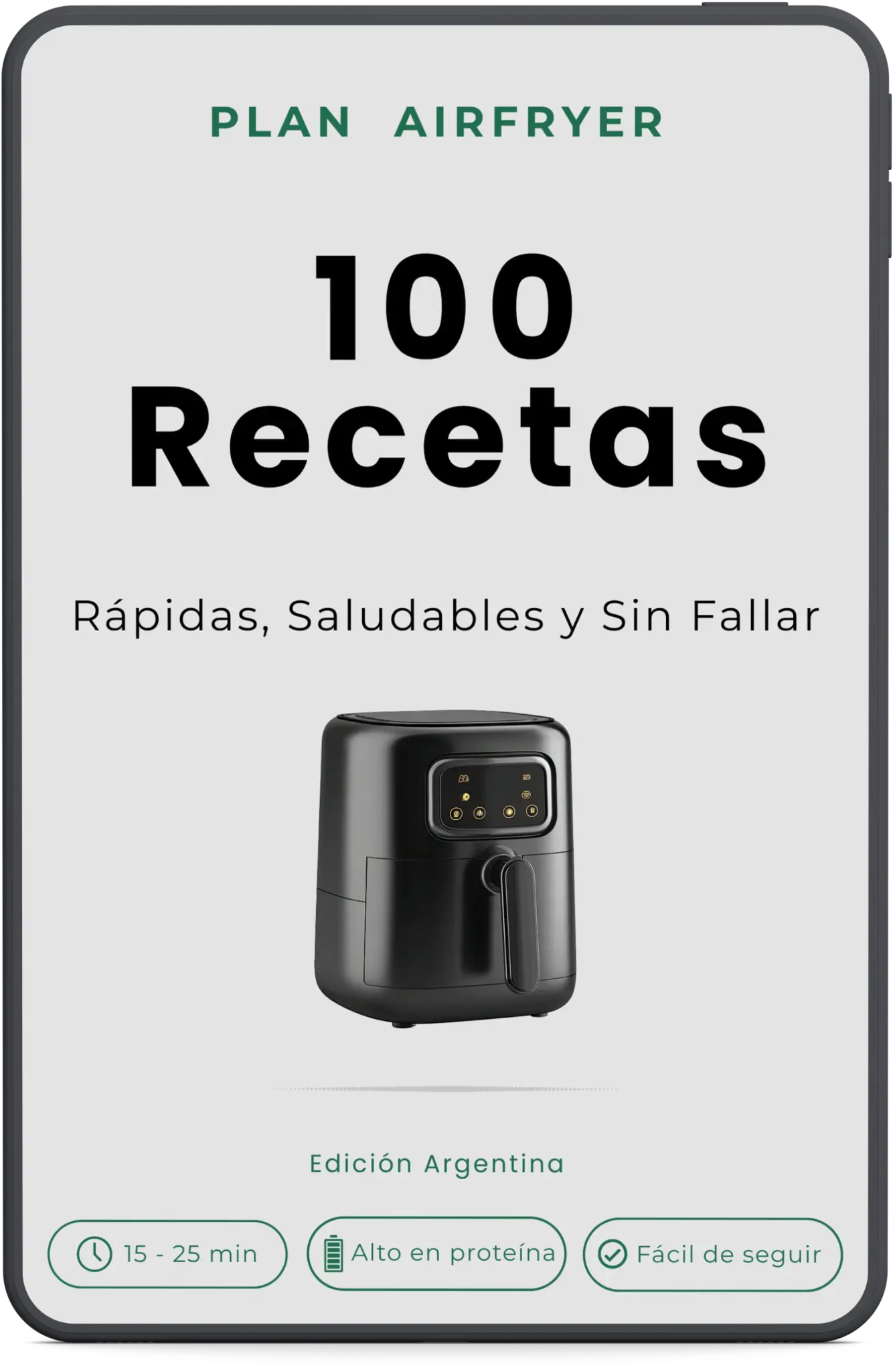 Plan Airfryer - 100 Recetas