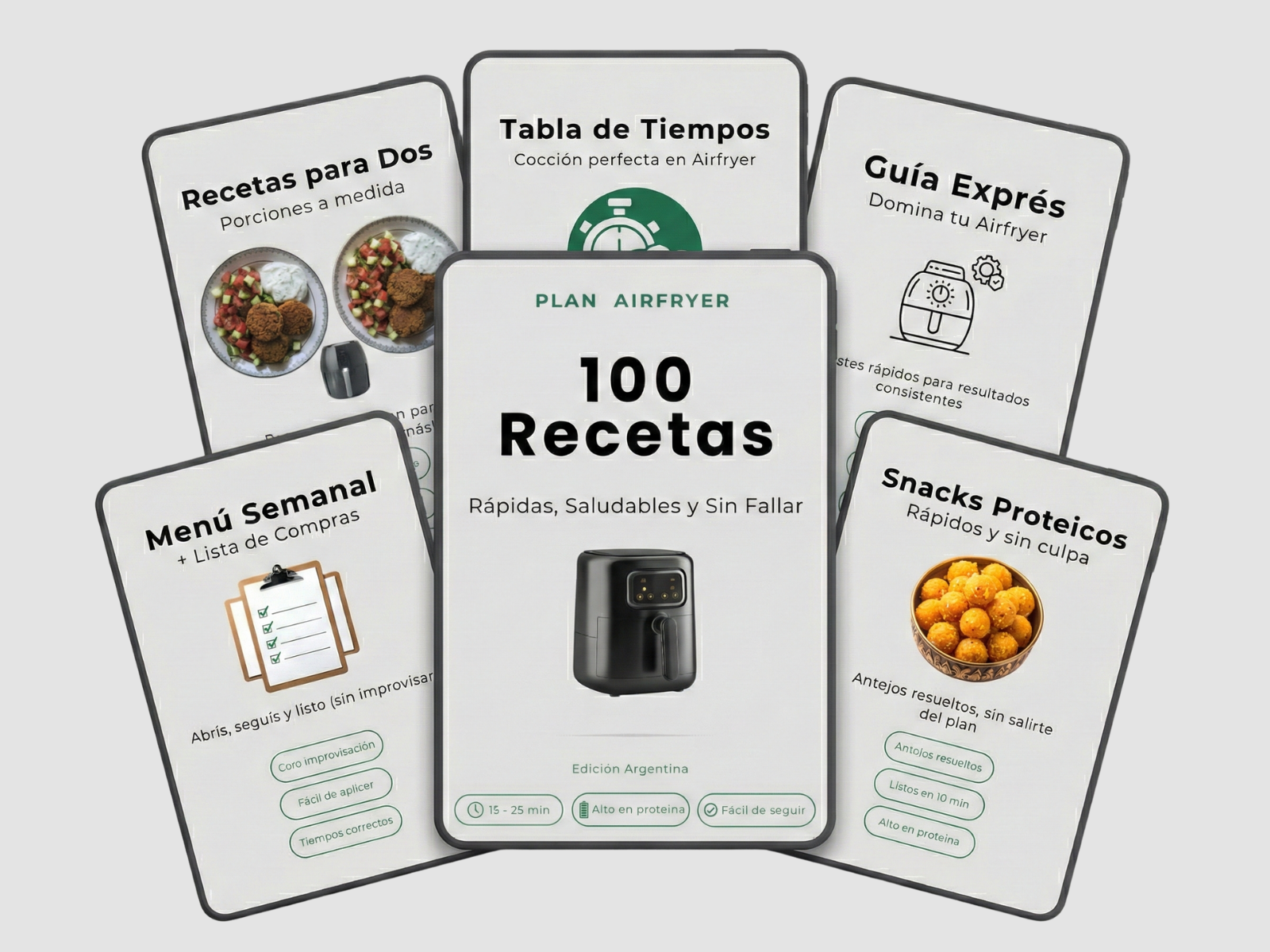 Plan Airfryer Mega Pack - Ebook + Bonos